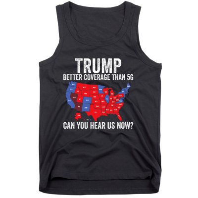 Trump Accurate Map Of 2024 Tank Top