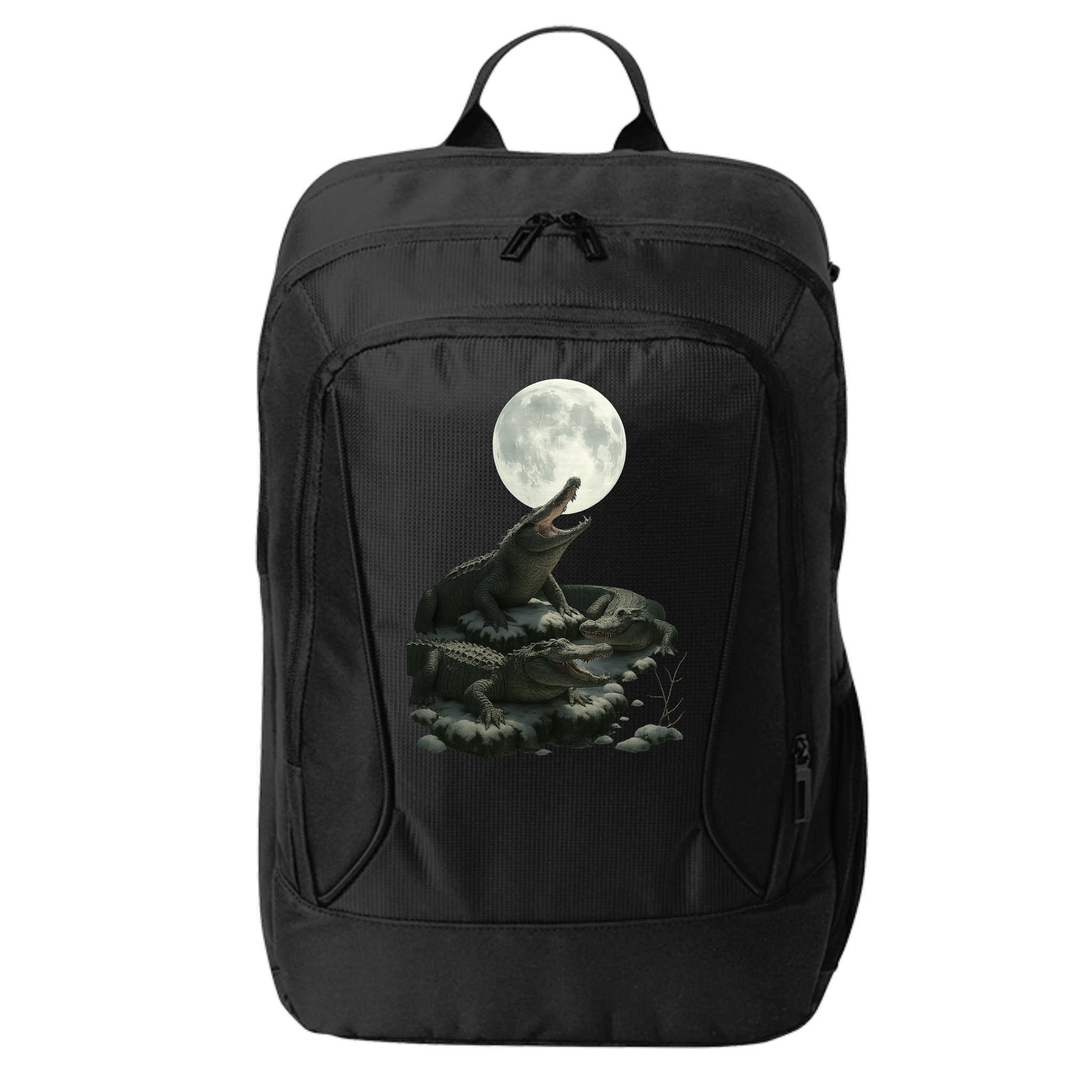 Three Alligator Moon City Backpack