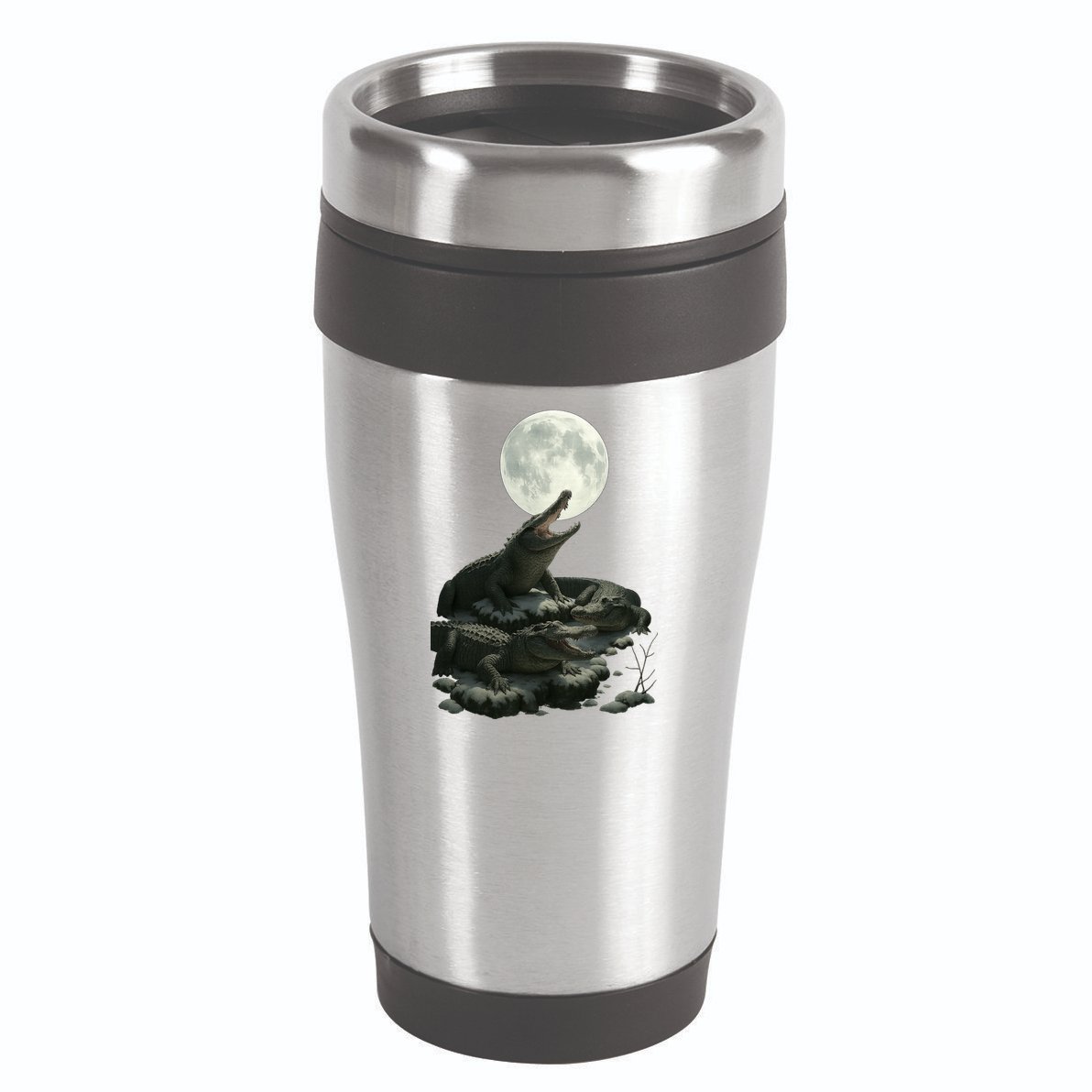 Three Alligator Moon 16oz Travel Tumbler