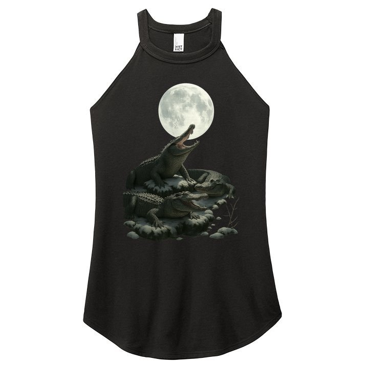 Three Alligator Moon Women's Perfect Tri Rocker Tank