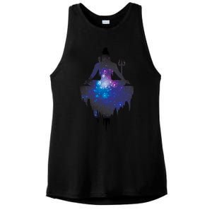 The Ancient Mystical Yogi Lord Shiva Gift Ladies PosiCharge Tri-Blend Wicking Tank