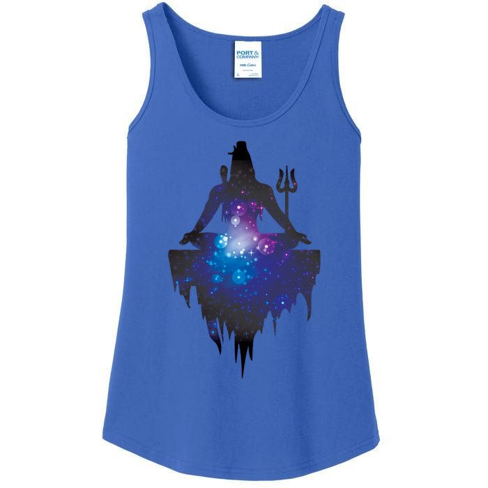 The Ancient Mystical Yogi Lord Shiva Gift Ladies Essential Tank