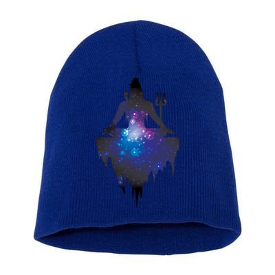 The Ancient Mystical Yogi Lord Shiva Gift Short Acrylic Beanie