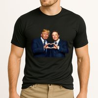 Trump And Musk One Heart Team Funny Cooling Performance Crew T-Shirt
