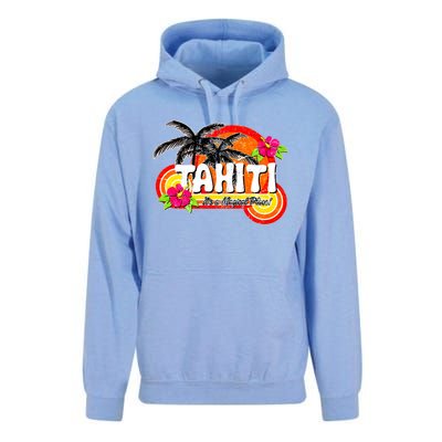 Tahiti A Magical Place Unisex Surf Hoodie