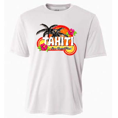 Tahiti A Magical Place Cooling Performance Crew T-Shirt