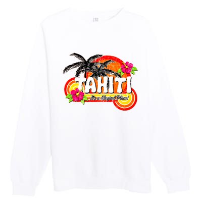 Tahiti A Magical Place Premium Crewneck Sweatshirt