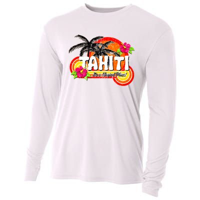 Tahiti A Magical Place Cooling Performance Long Sleeve Crew