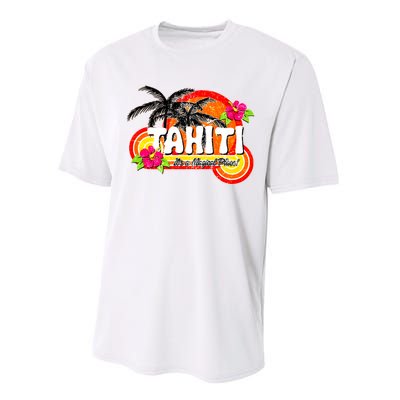 Tahiti A Magical Place Performance Sprint T-Shirt