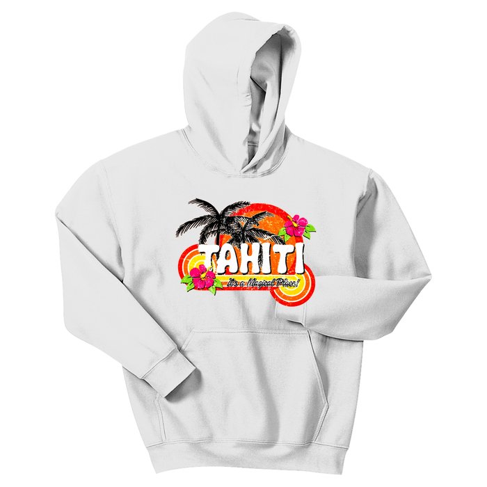 Tahiti A Magical Place Kids Hoodie