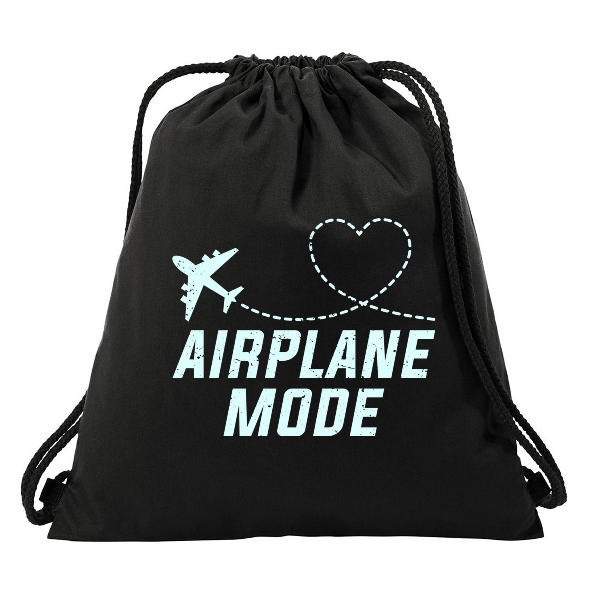 Travel Airplane Mode Vacation For World Travel Gift Drawstring Bag