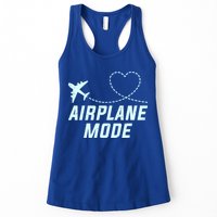 Travel Airplane Mode Vacation For World Travel Gift Womens Tank Top