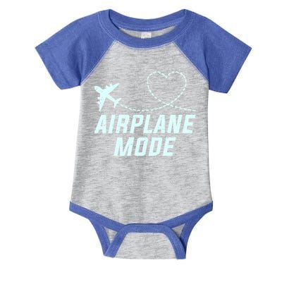 Travel Airplane Mode Vacation For World Travel Gift Infant Baby Jersey Bodysuit