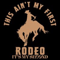 This AinT My First Rodeo ItS My Second Birthday Cowboy City Backpack