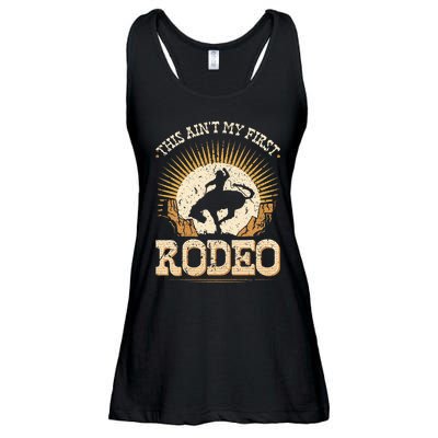 This Aint My First Rodeo Ladies Essential Flowy Tank