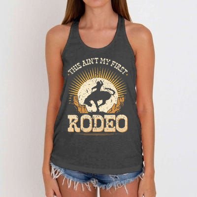 This Aint My First Rodeo Women's Knotted Racerback Tank