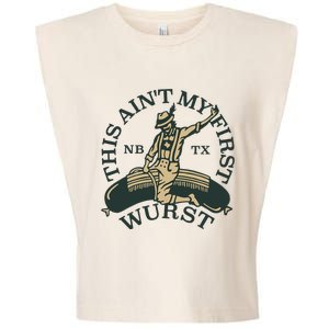 This AinT My First Wurst Garment-Dyed Women's Muscle Tee