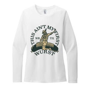 This AinT My First Wurst Womens CVC Long Sleeve Shirt