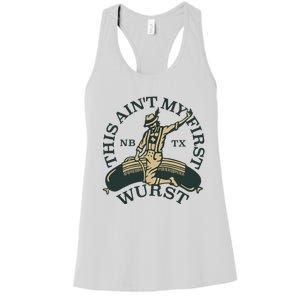 This AinT My First Wurst Women's Racerback Tank