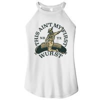 This AinT My First Wurst Women's Perfect Tri Rocker Tank