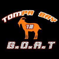 Tamp Bay Football GOAT Brady 18 16 in Basic Backpack