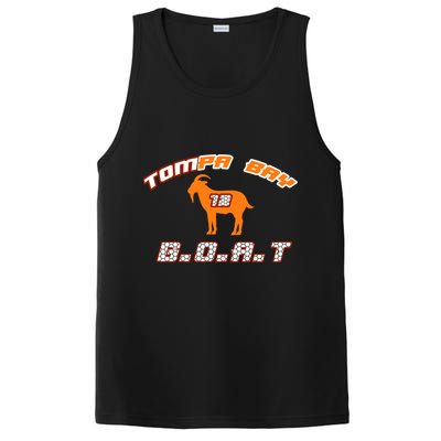 Tamp Bay Football GOAT Brady 18 PosiCharge Competitor Tank