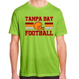 Tampa Bay Florida Football Fan Football Helmet Adult ChromaSoft Performance T-Shirt