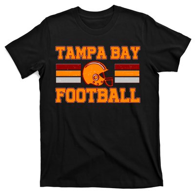 Tampa Bay Florida Football Fan Football Helmet T-Shirt