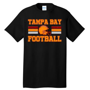 Tampa Bay Florida Football Fan Football Helmet Tall T-Shirt