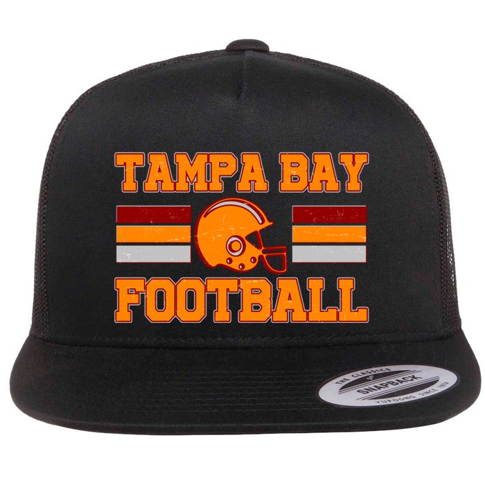 Tampa Bay Florida Football Fan Football Helmet Flatbill Hat