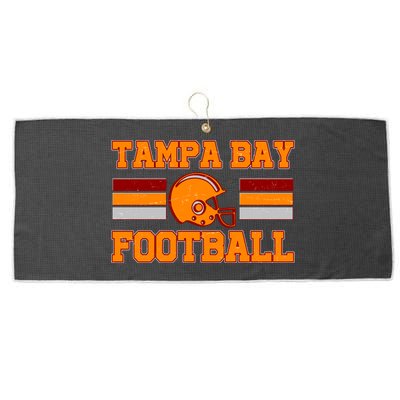 Tampa Bay Florida Football Fan Football Helmet Large Microfiber Waffle Golf Towel