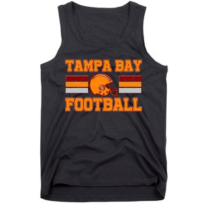 Tampa Bay Florida Football Fan Football Helmet Tank Top