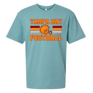 Tampa Bay Florida Football Fan Football Helmet Sueded Cloud Jersey T-Shirt