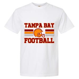 Tampa Bay Florida Football Fan Football Helmet Garment-Dyed Heavyweight T-Shirt