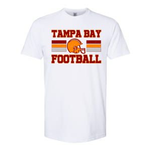 Tampa Bay Florida Football Fan Football Helmet Softstyle CVC T-Shirt