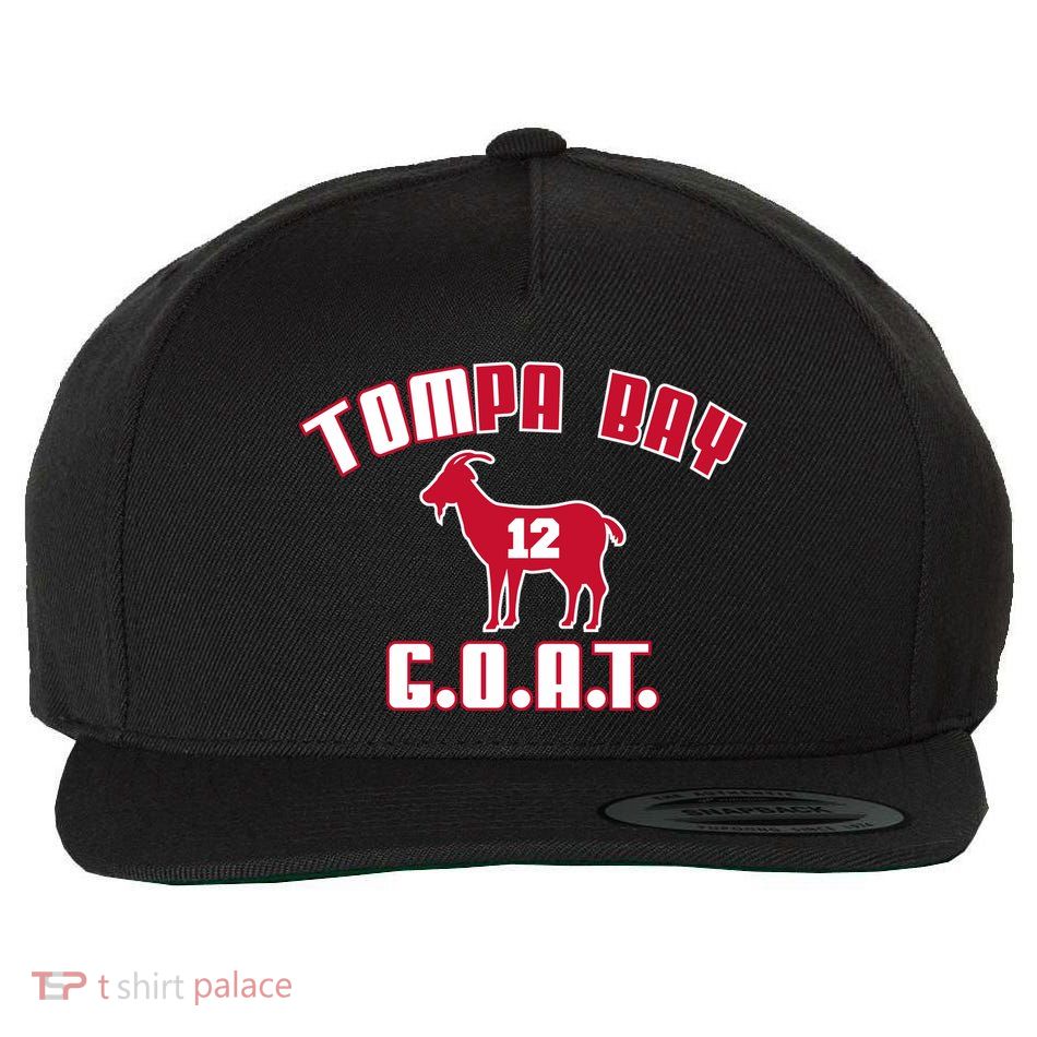 Tampa Bay Florida Football G.O.A.T. Goat Football Wool Snapback Cap