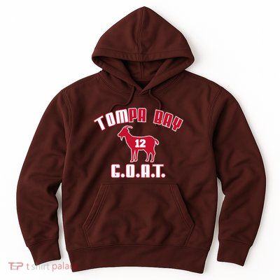Tampa Bay Florida Football G.O.A.T. Goat Football Hoodie