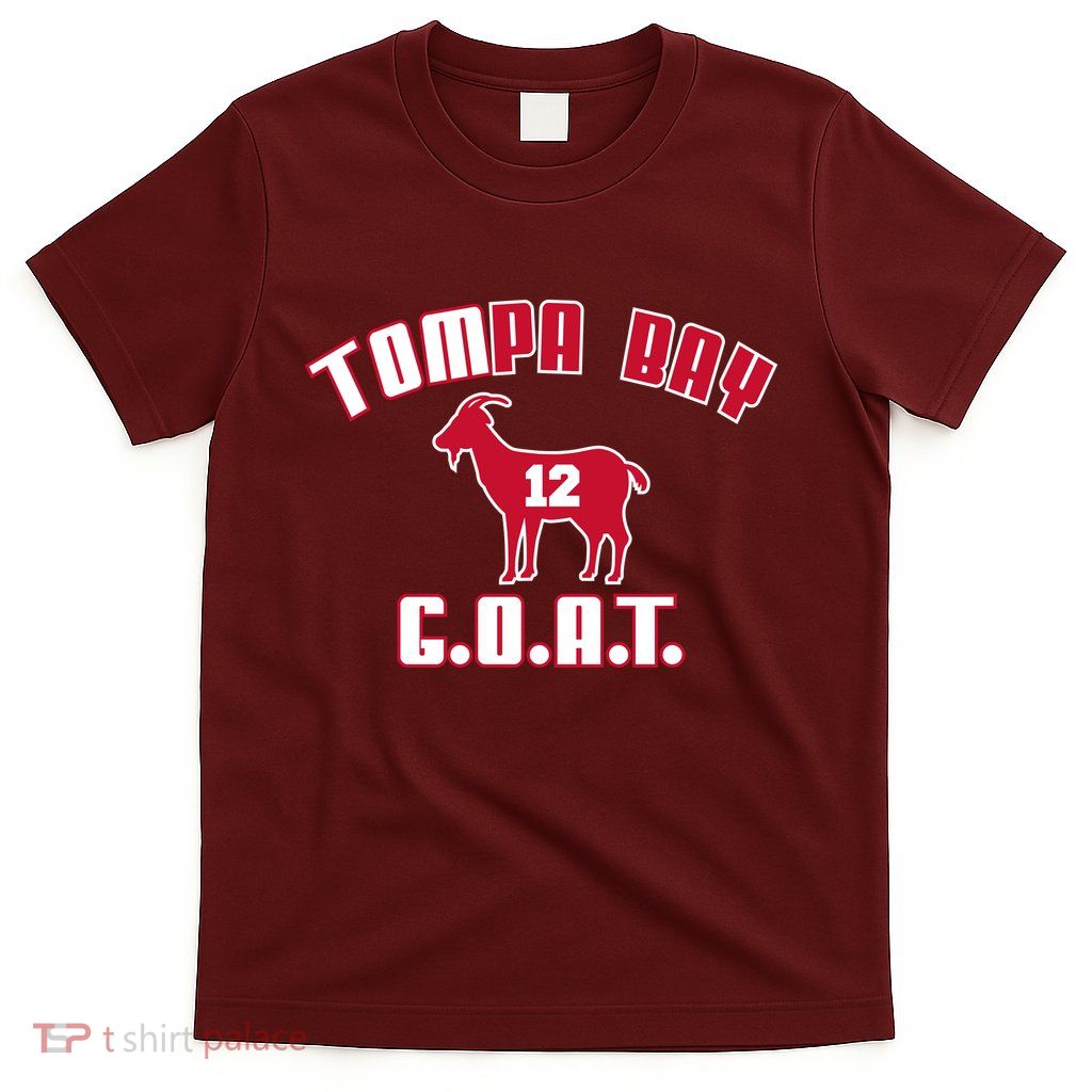 Tampa Bay Florida Football G.O.A.T. Goat Football T-Shirt