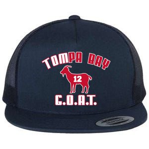 Tampa Bay Florida Football G.O.A.T. Goat Football Flat Bill Trucker Hat