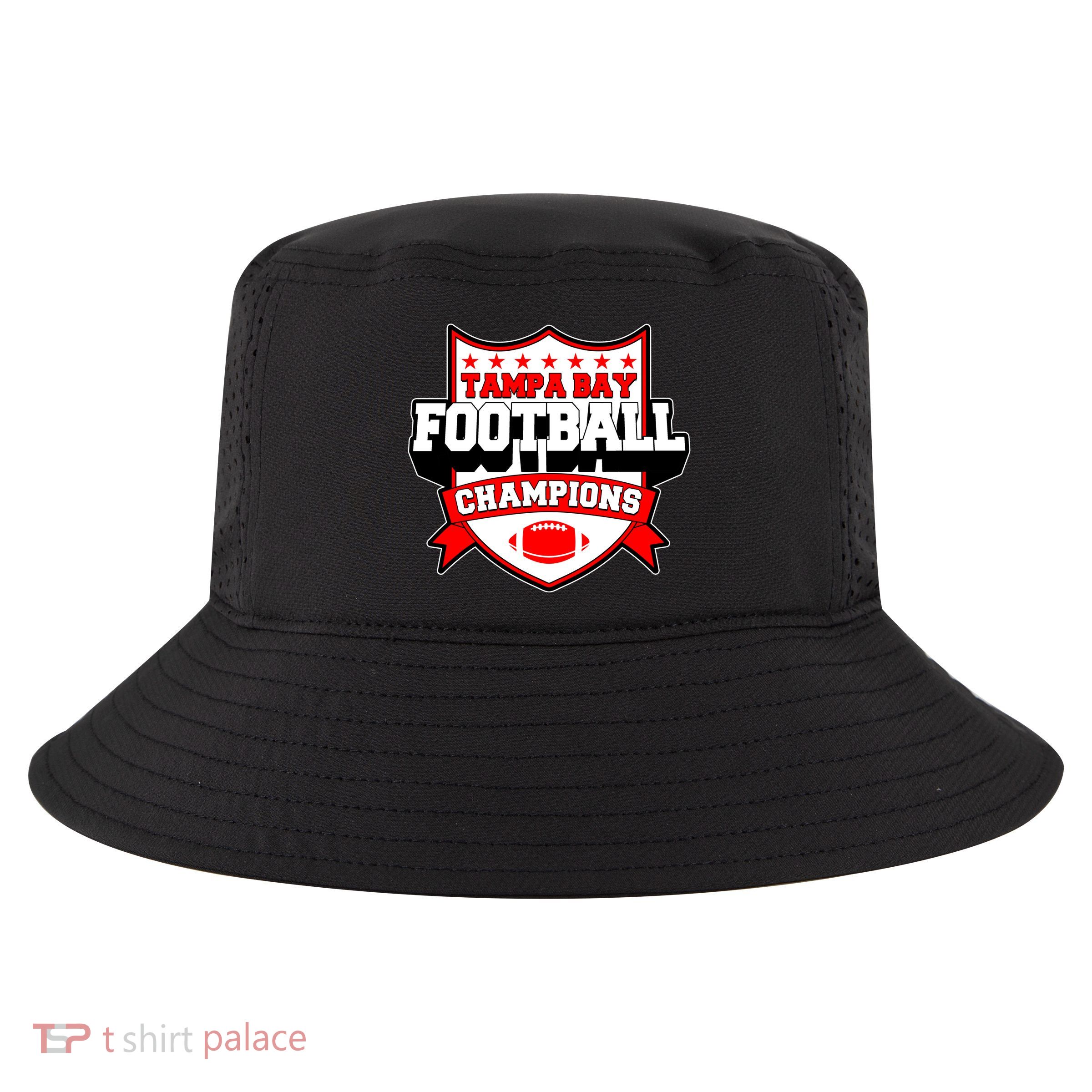 Tampa Bay Football Champions Sports Fan Cool Comfort Performance Bucket Hat