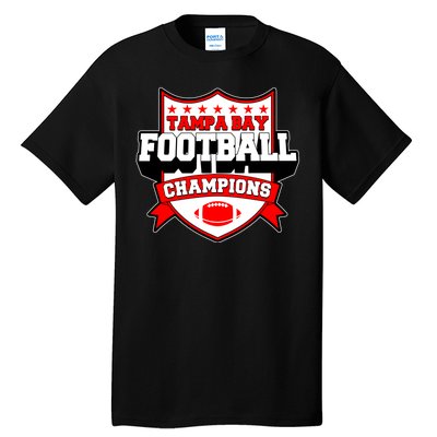 Tampa Bay Football Champions Sports Fan Tall T-Shirt