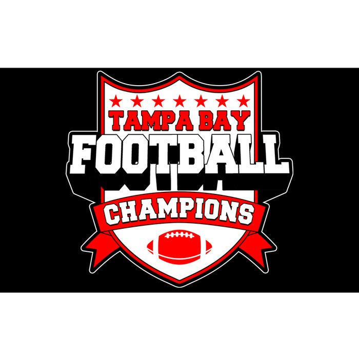 Tampa Bay Football Champions Sports Fan Bumper Sticker