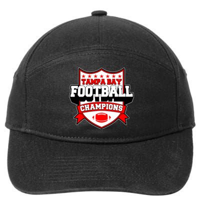 Tampa Bay Football Champions Sports Fan 7-Panel Snapback Hat