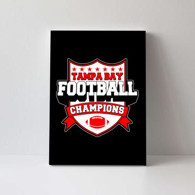 Tampa Bay Football Champions Sports Fan Canvas