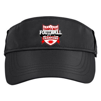 Tampa Bay Football Champions Sports Fan Adult Drive Performance Visor