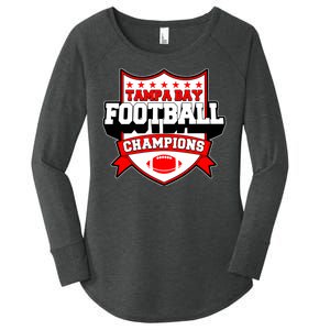 Tampa Bay Football Champions Sports Fan Women's Perfect Tri Tunic Long Sleeve Shirt