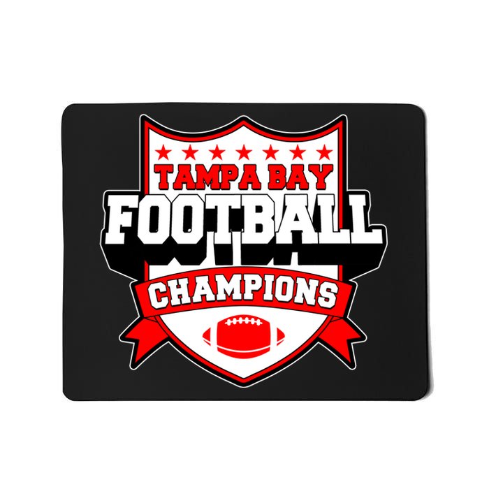 Tampa Bay Football Champions Sports Fan Mousepad