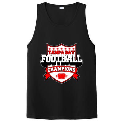 Tampa Bay Football Champions Sports Fan PosiCharge Competitor Tank