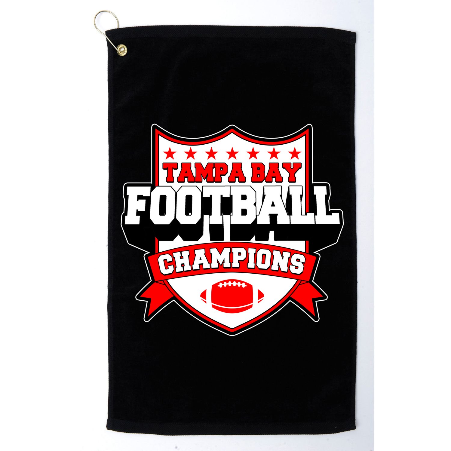 Tampa Bay Football Champions Sports Fan Golf Towel