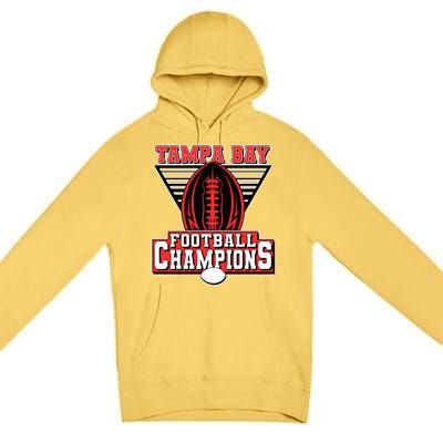 Tampa Bay Football Champions Sports Fans Premium Pullover Hoodie